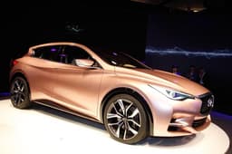 Infinity's new Q30 is set to use the same MFA platform as the Mercedes A-class.