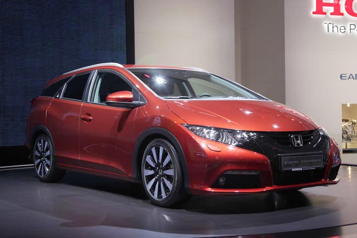 Honda claims that the Civic Tourer has the best seats-up luggage capacity in its class.