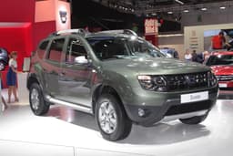 Dacia's facelifted Duster was showcased.