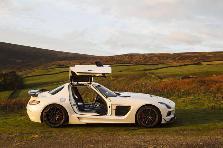 Mercedes SLS AMG Black series photo gallery