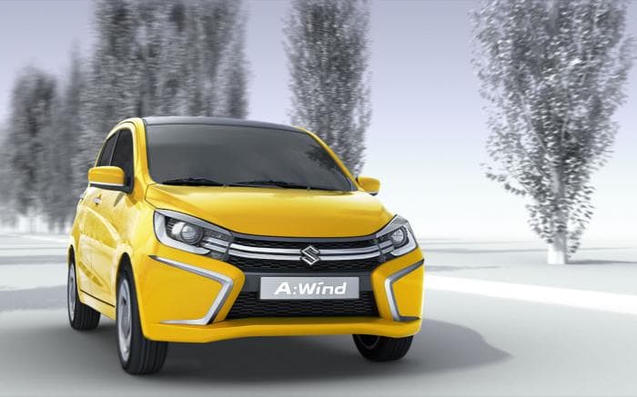 New Suzuki A-Wind hatchback concept photo gallery