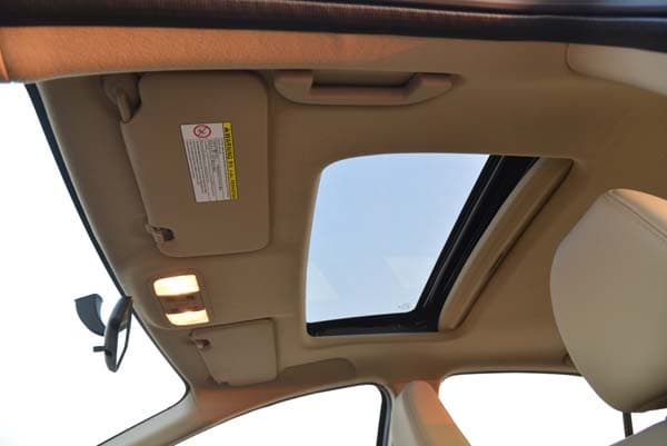 The Honda City is also offered with a sunroof for higher variants. 