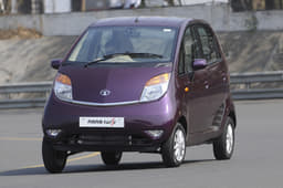 The new Tata Nano Twist XT gets this exclusive Damson Purple colour. 