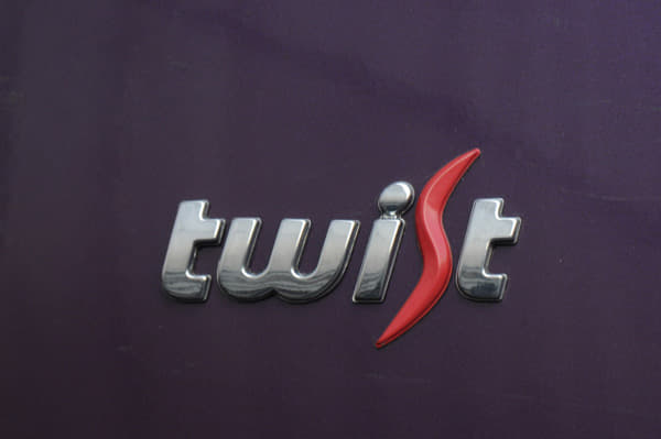The Tata Nano Twist has special badging at the rear.