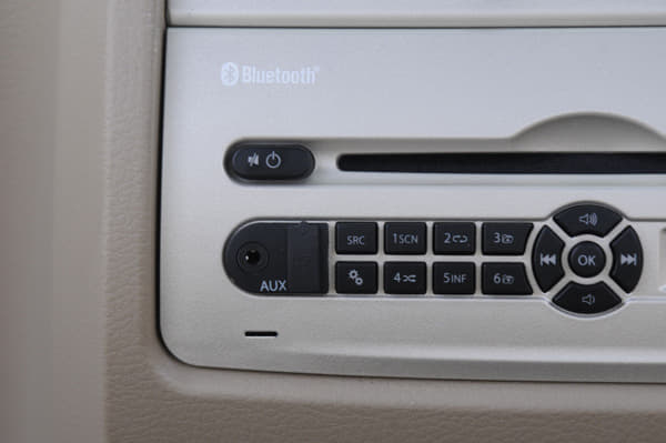 Also on offer is blue-tooth enabled audio system.