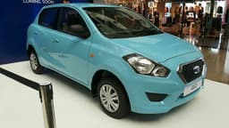 The new Datsun Go hatchback will be seen at the upcoming Auto Expo. 