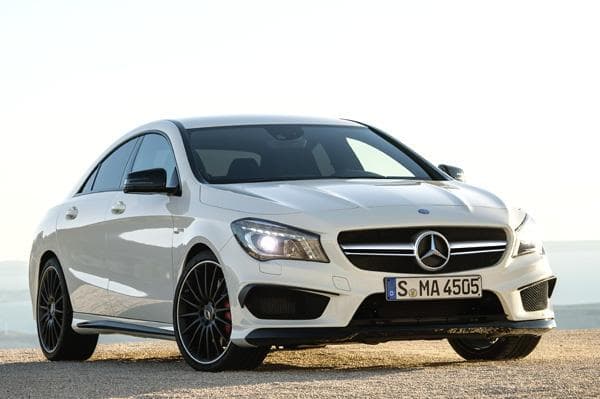 The Mercedes CLA 45 AMG saloon will be present at the Auto Expo.