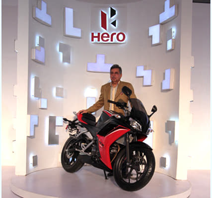 Hero’s newly unveiled range includes two motorcycles, two scooters and a rugged motorcycle concept