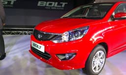 These are the first photos of the new Tata Bolt hatchback. 