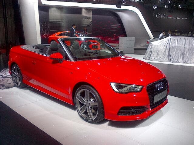 Audi sprang a surpise by launching the A3 Cabriolet.