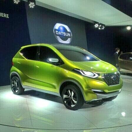 Datsun unveiled a new crossover concept, called the redi-GO, at the 2014 Auto Expo.