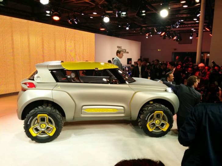 Renault did the global unveil of its all new Kwid concept car at the 2014 Auto Expo.