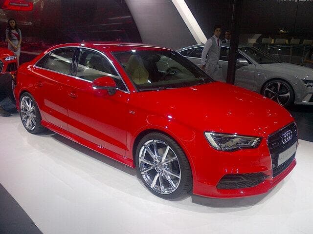 A3 looks rather stunning in S-line guise. Engine options include the 1.8-litre turbo-petrol and 2.0-litre turbo-diesel