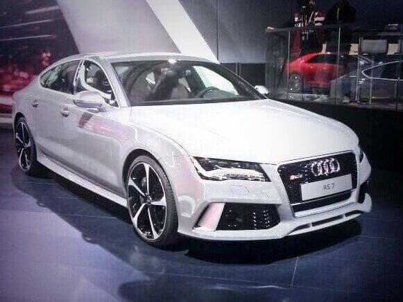 Under the hood of the RS7 is a 4.0-litre twin-turbo V8 petrol