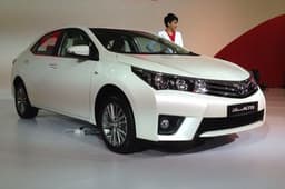 Toyota unveiled the new Corolla Altis which will be launched in May
