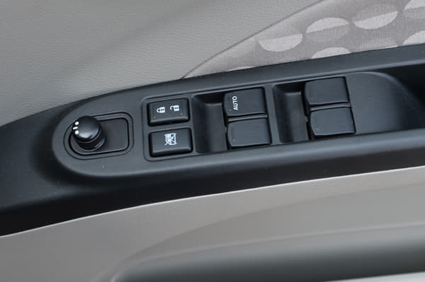 Internally adjustable wing mirrors are standard on the higher variants. 