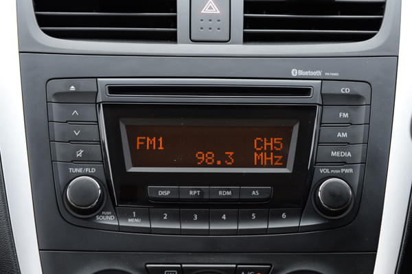 The upper variants of Celerio get a 2-DIN stereo.  Image - 6320