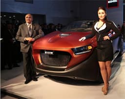 DC Design took the wraps off its latest, the Eleron SUV. An open-top four-seater, its design is characterised by long lines, curved edges and overlapping surfaces