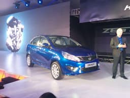 The Tata Zest compact sedan was also unveiled at the Expo
