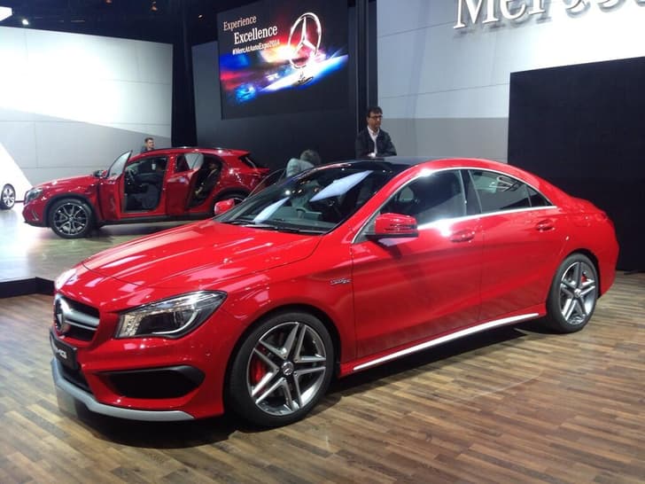 The CLA 45 AMG has the most powerful four-cylinder engine in the world.