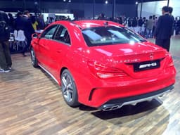 The CLA 45 AMG gets a 2.0-litre petrol engine producing 360bhp. 