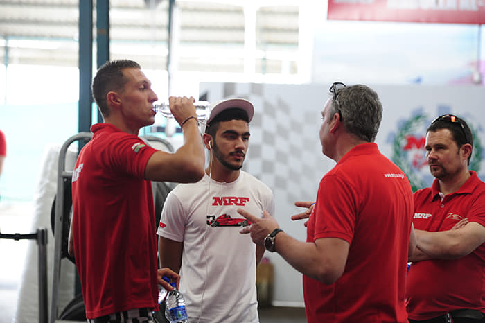 Dylan Young and Al Thawadi.