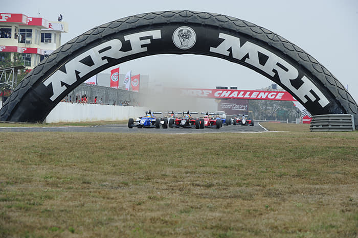 Race starts were always action packed.