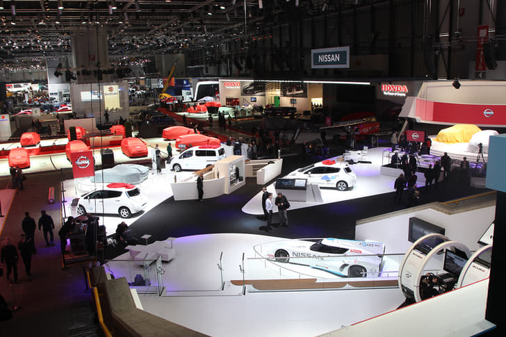 Some of the stalls are receiving finishing touches before the big day. 