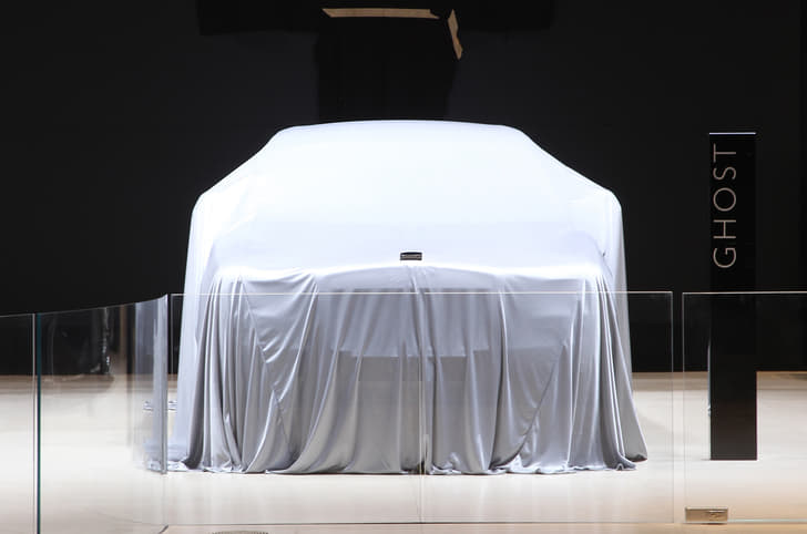 This is the updated Rolls Royce Ghost which is still under wraps.