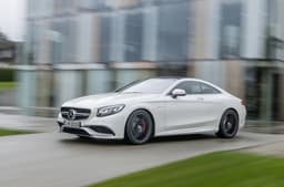 The new S-Class S63 AMG coupe comes with a 577bhp motor. 