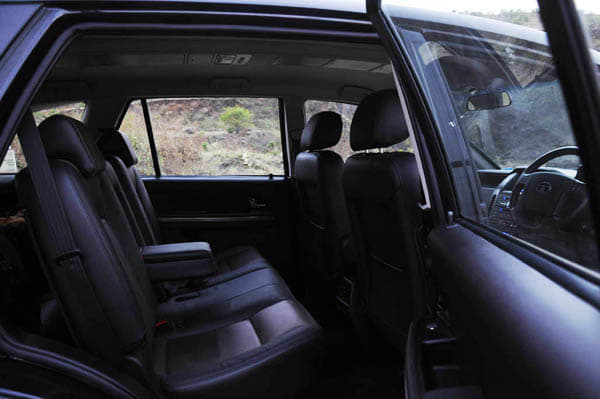 In the rear, the Aria retains the same levels of comfort, support and room as before.