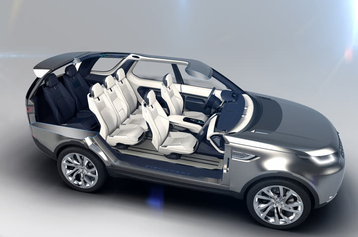 The Vision Concept offers seating for seven people.