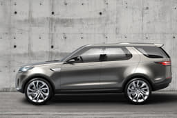 The vision concept closely previews a plusher direct replacement for the current Discovery. 