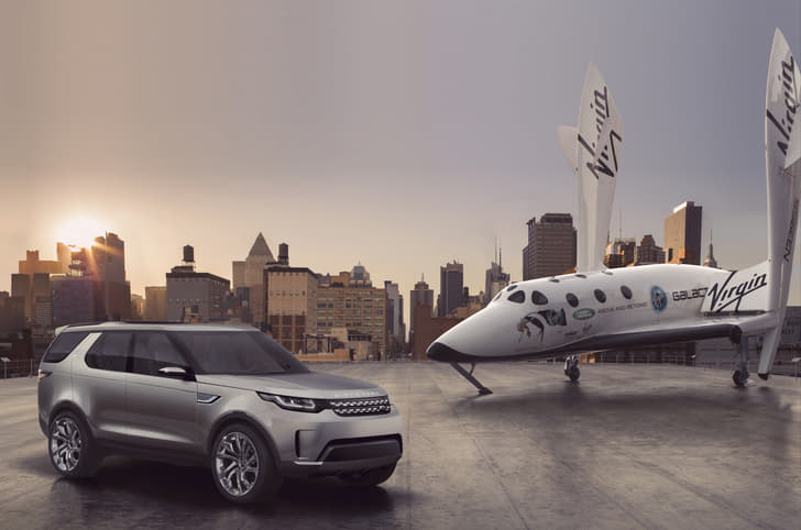 Land Rover says the Vision Concept can seat seven comfortably. 