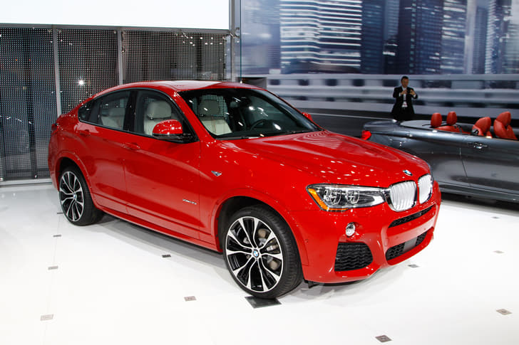 BMW took the wraps off the new X4 as well.