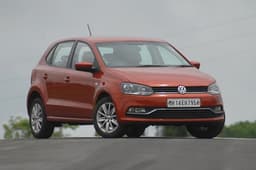 The VW Polo facelift also gets new alloy wheels. 