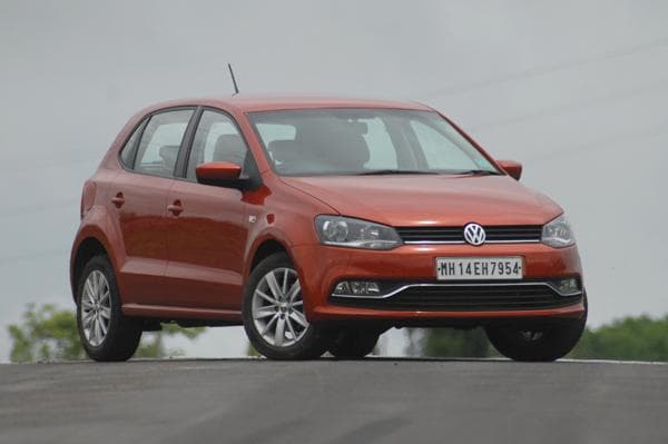 The VW Polo facelift also gets new alloy wheels. 