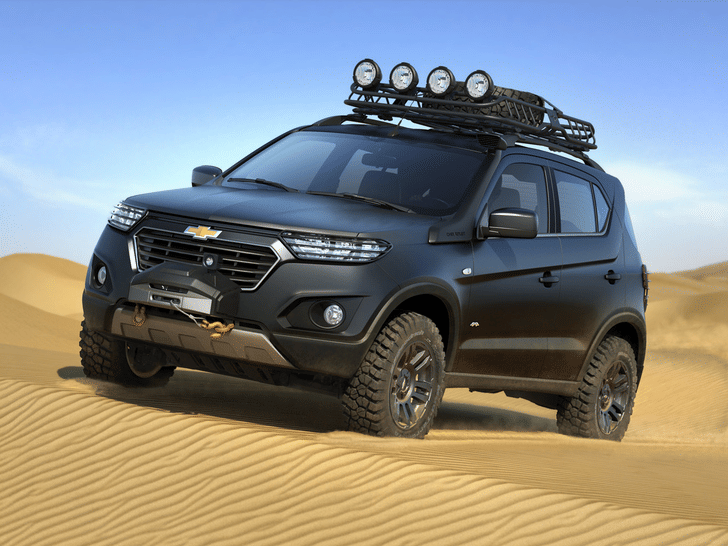 Chevrolet Niva SUV concept photo gallery