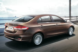 The first impression is that the Ciaz is big and sits in a segment higher than its rivals.