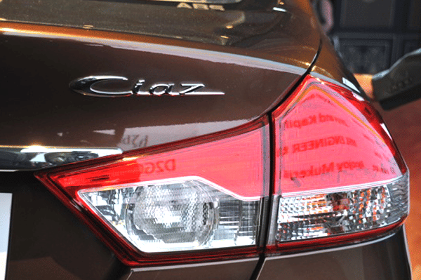 At the rear, the tail-lights bear more than a passing resemblance to the Honda City.