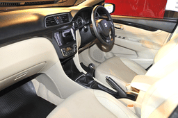 Quality levels on the inside are on par with competitors like the Honda City.