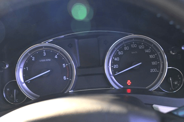 The instrument cluster includes a multi-info display.