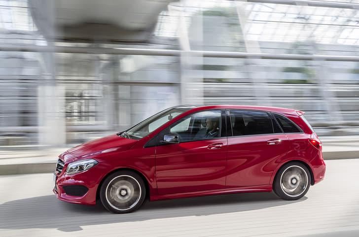 Mercedes B-Class facelift photo gallery