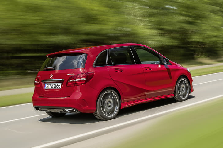 Mercedes B-Class facelift photo gallery