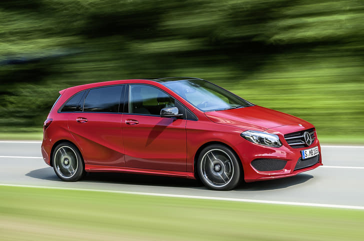 Mercedes B-Class facelift photo gallery