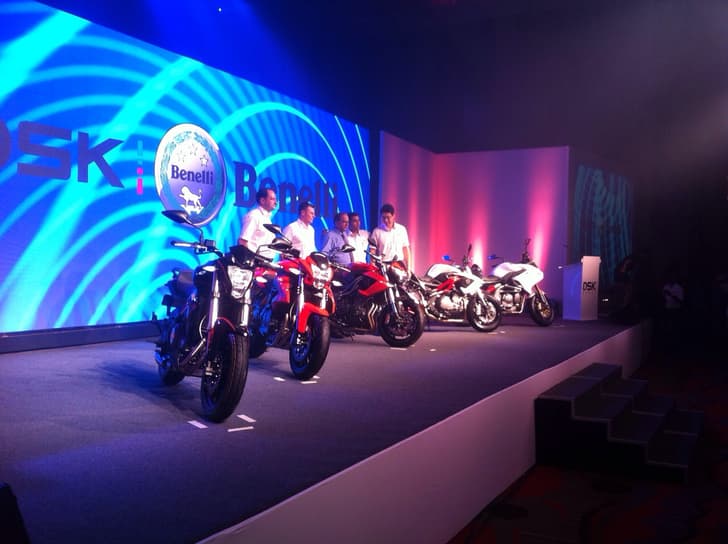 DSK-Benelli India line up photo gallery