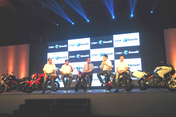DSK-Benelli India line up photo gallery