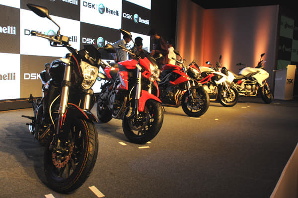 DSK-Benelli India line up photo gallery