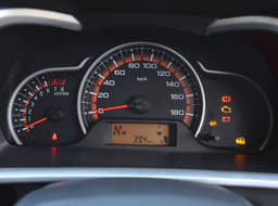 New instrument cluster is large and clear. It now also also has a gear shift display for the AMT model. 