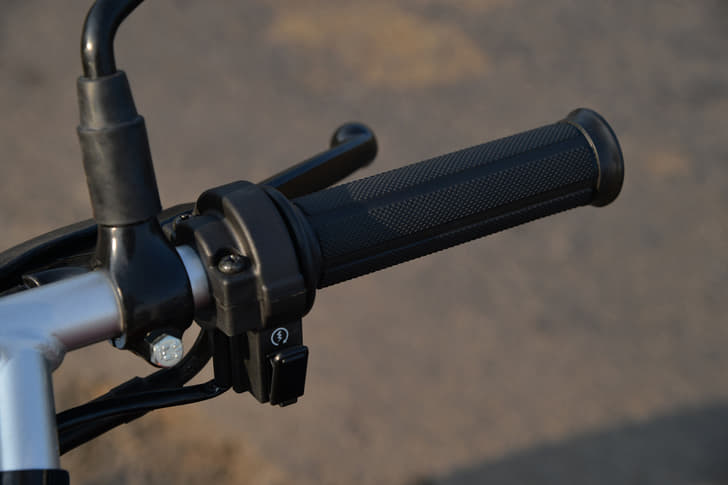 Grips are decent, and the PRO Classic gets an ignition button.